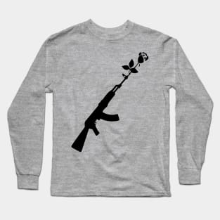 ak 47 flower Long Sleeve T-Shirt